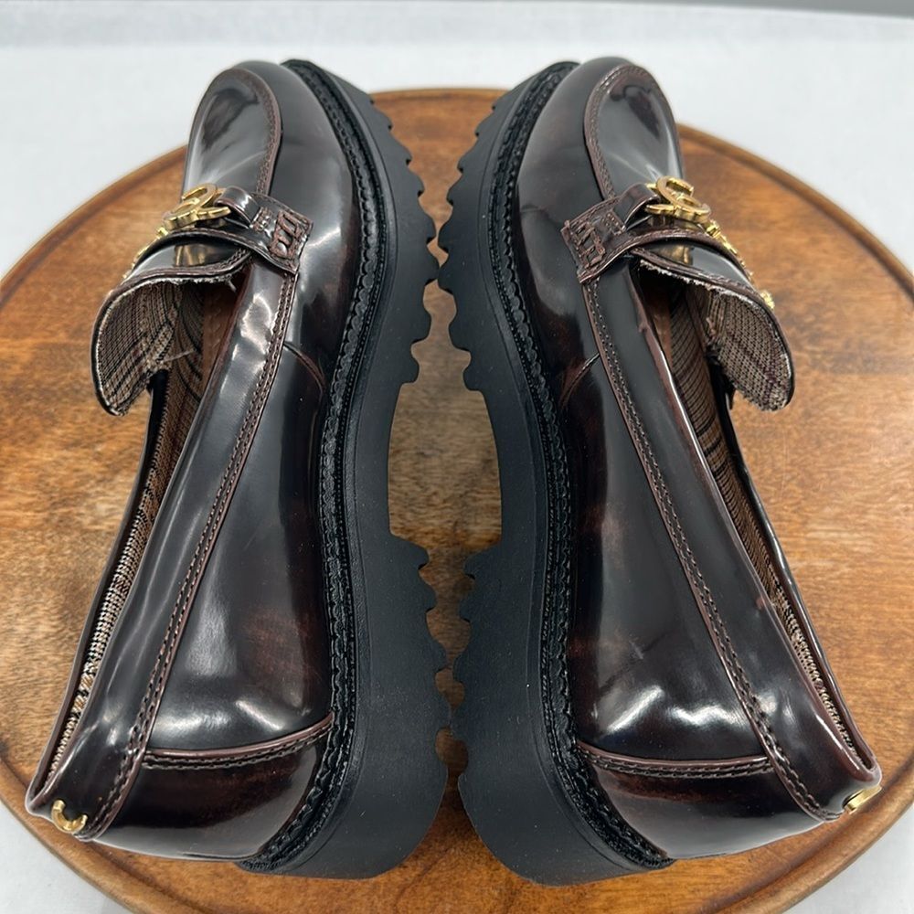 Circus Sam Edelman Shoes Wm 9.5 Chunky Platform Loafer Horsebit Y2K 90s - Picture 8 of 12